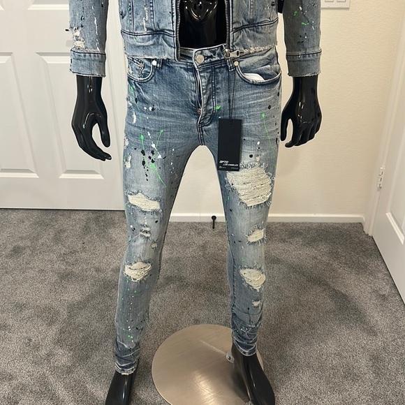 GFTD LA Paint Splatter Jeans - Picture 3 of 8